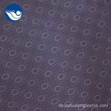 Benutzerdefinierte Polyester geprägte Futter Circular Point Fabric